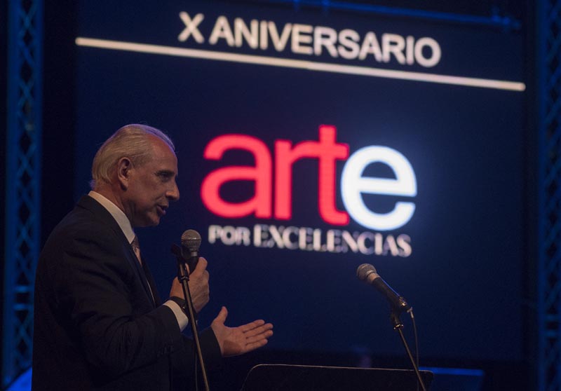 José Carlos de Santiago comenta aniversario X de Arte por Excelencias