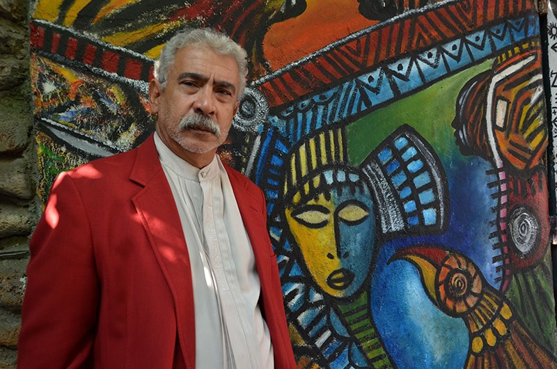 Salvador González autor murales del Callejón de Hamel