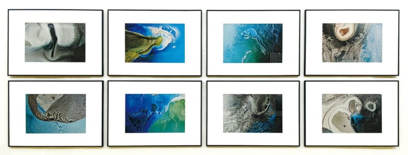 De la serie El creador de mundo / Fractales, Arián Irsula, inkjet print, 60 cm x 40 cm cada una, 2018.