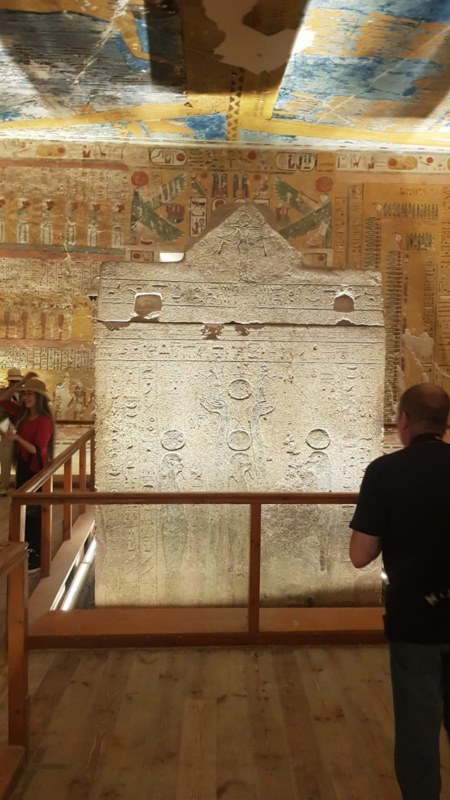 Tumba de Ramses IV, una de las mejores abiertas 