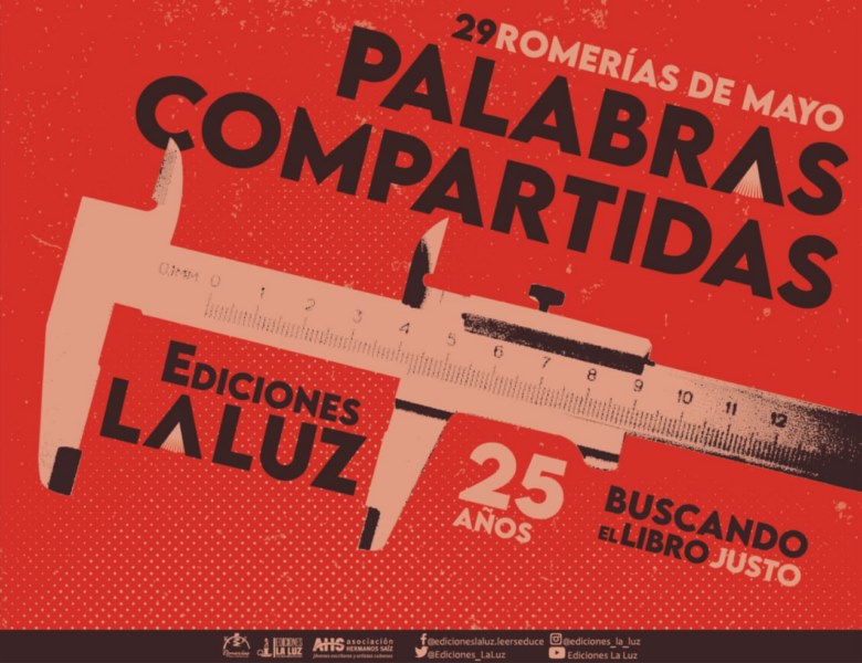 Cartel de Palabras compartidas en Romerías de Mayo 2022