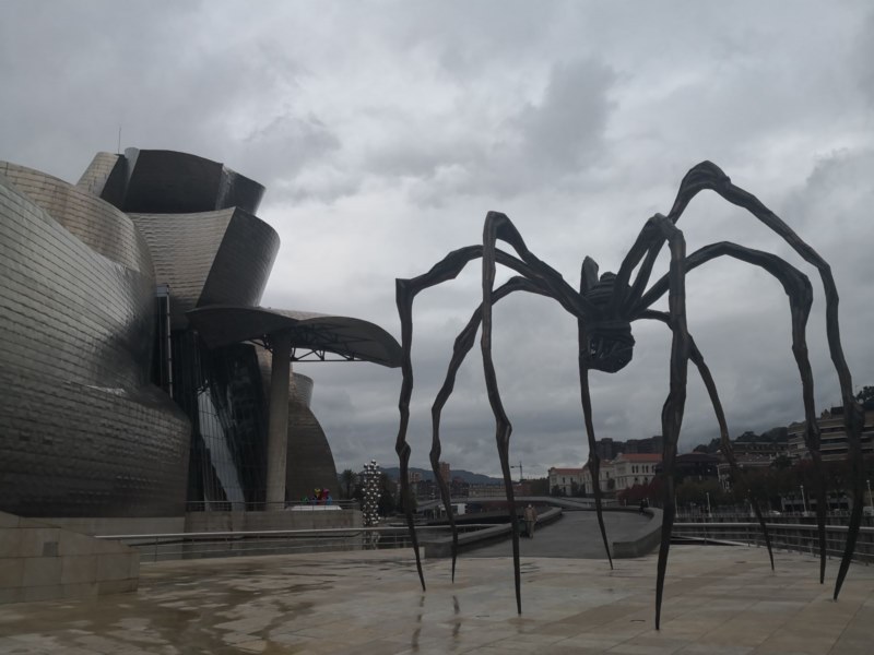 Araña en el Guggenheim Bilbao