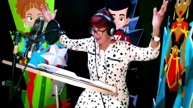 Mirta Ibarra debuta en dibujos animados 
