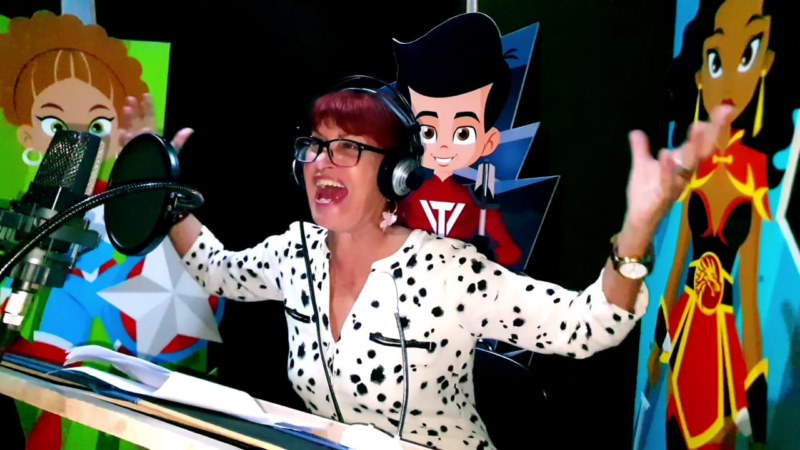 Mirta Ibarra debuta en dibujos animados 
