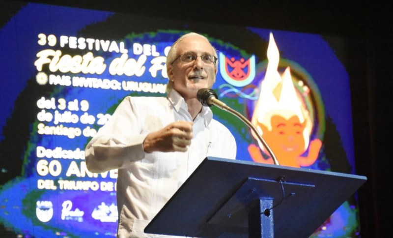 The Hon. Ambassador of the Oriental Republic of Uruguay, Eduardo Lorier, praised Cuba and its culture