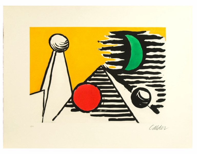 Obras de la muestra Calder-Miró bajo la mirada de un fotógrafo español