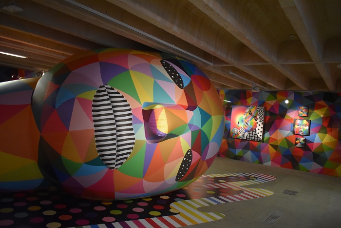 The multicolored world of Okuda San Miguel
