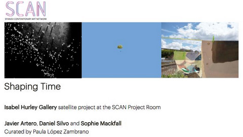 Satellite project. Isabel Hurley at SCAN Project Room
