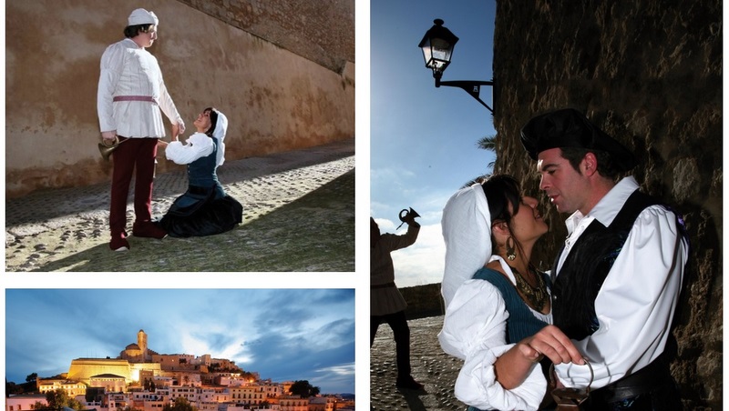 Teatro a pie de calle para conocer la Ibiza más renacentista en Dalt Vila