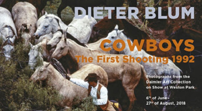 Daimler Art Collection. Dieter Blum. Cowboys. The First Shooting 1992.