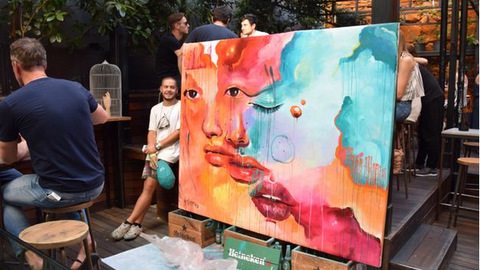 El artista extremeño Misterpiro desata pasiones en Street Art & Food Festival 