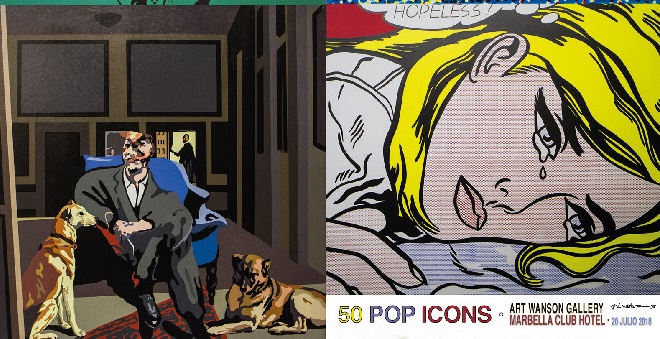 Visit "50 POP ICONS"exhibition by Art Wanson Group
