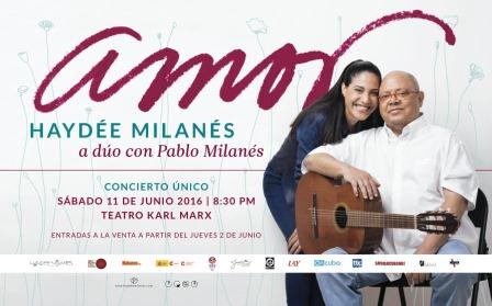 Excelencias Group to Sponsor Haydée Milanés’ Concert on June 11
