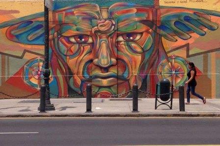 Latin American Artists Exhibit Works on Asuncion's Streets