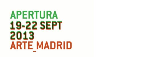 Madrid epicentro internacional del arte contemporáneo con APERTURA 2013 