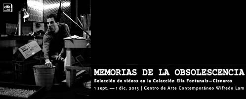 Exposición “Memorias de la obsolescencia” en el Centro Wifredo Lam