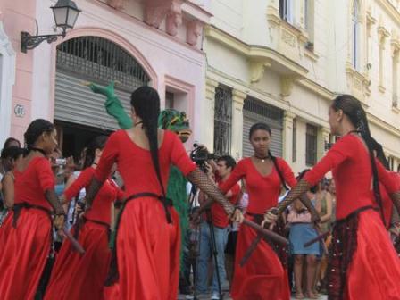 Se acerca la Fiesta mayor de Barcelona en La Habana Vieja