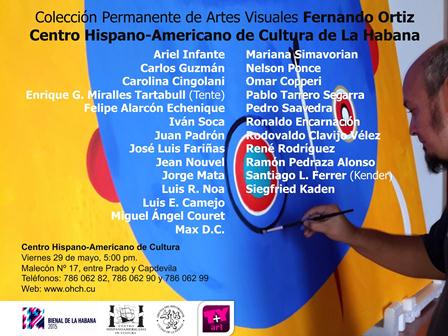 Colección Permanente de Arte Contemporáneo “Fernando Ortiz”, en el Centro Hispano-Americano de Cultura