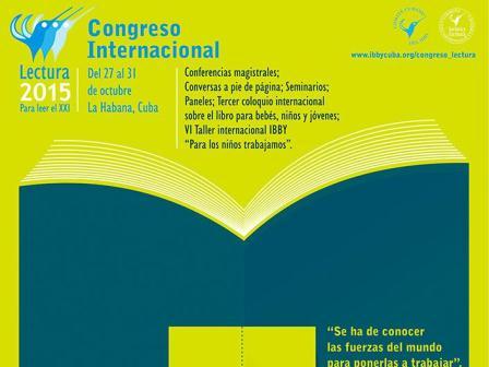 Próximo a inaugurarse Congreso Internacional Lectura 2015