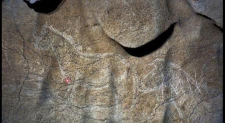 Descubren conjunto de pinturas rupestres en España