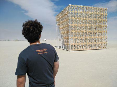 El Festival Burning Man se hace eco de la fiesta de las Fallas