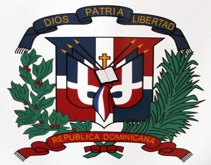 Independencia y escudo dominicano