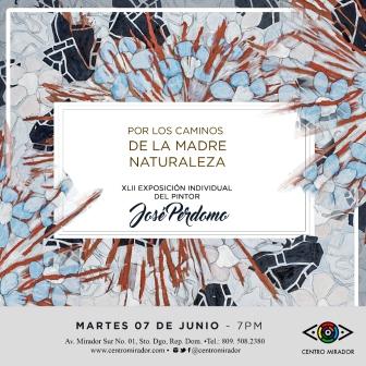 En el Centro Cultural Mirador José Perdomo inaugurará “por los caminos de la madre naturaleza”