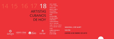 Exposición 18 ARTISTAS CUBANOS DE HOY 