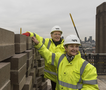 Final Brick of New Tate Modern Laid - Building to open on 17 June 2016