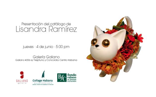 Presentación del catálogo de Lisandra Ramírez 