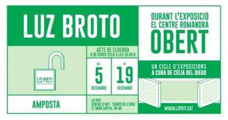 Luz Broto cambia el ciclo #lopatitancat y propone abrir el espacio a oscuras de 20:00 a 00:00