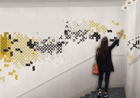 Schneider Electric y ESNE crean Pixel Wall, un espacio creativo interactivo en CasaDecor