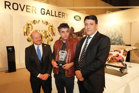 Enrique Radigales, Premio "El arte no tiene techo" de Land Rover, vehículo oficial de ArcoMadrid