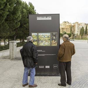 La exposición promocional del Paseo del Arte se traslada a Madrid Río