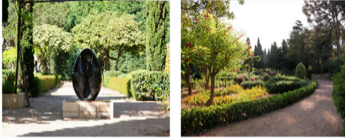 Los Jardines de Marivent abrirán al público con una exposición de esculturas de Joan Miró