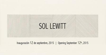 Primera exposición de Sol LeWitt en la galería Elvira González 