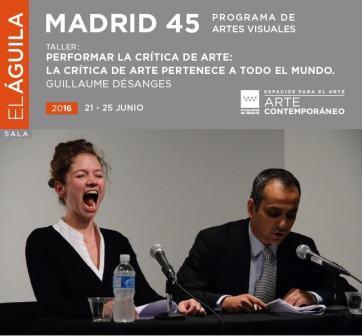 Madrid 45. Programa de artes visuales 