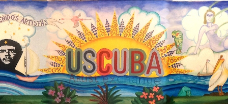 Artistas cubanos y estadounidenses pintan segundo mural en Cuba