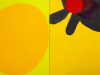 Obra de Luis Feito, 1969. Óleo sobre lienzo. 162 x 260 cm