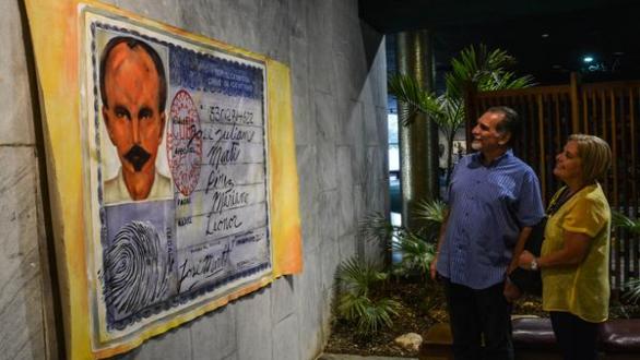 Exposición homenaje a José Martí. Fotos: Marcelino Vázquez/ ACN