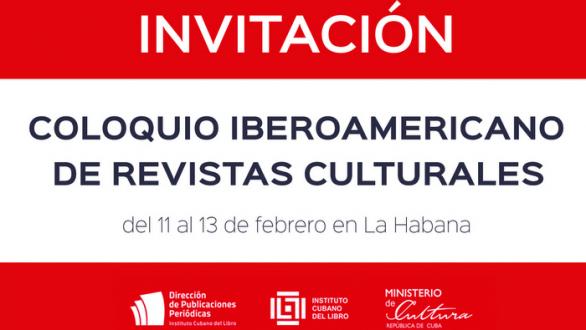 Invitación a Coloquio de Revistas Culturales 
