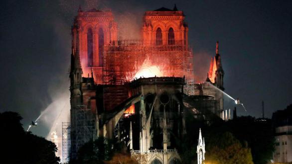 incendio catedral Notre Dame Paris. Foto. telemadrid.es