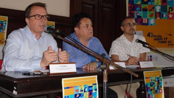 Conferencia de prensa Mes de la cultura francesa en Cuba 