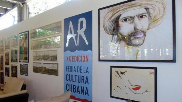 Feria Arte en La Rampa en el Pabellón Cuba 