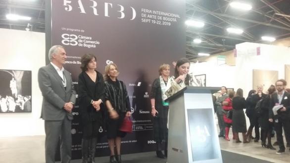 María Paz Gaviria, ARTBO director, opens the 2019 edition. 