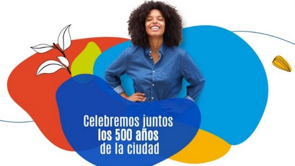 Logo de la celebración de los 500 años de Panamá 