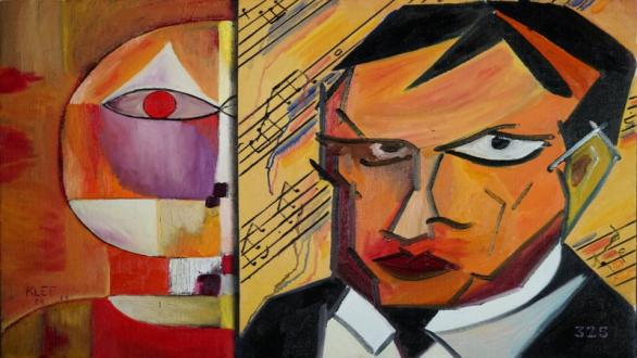 Retrato de Paul Klee 