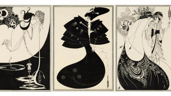 The Climax, The Black Cape y The Peacock Skirt: las ilustraciones de Aubrey Beardsley para Salomé de Oscar Wilde