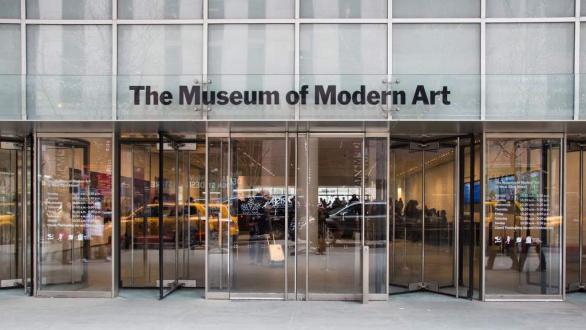 Entrada del Museo de Arte Moderno de Nueva York