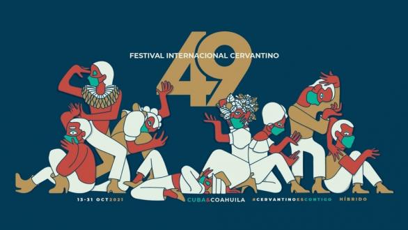 cartel de la edición 49 del festival internacional cervantino 